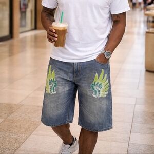 Eight‎ 732 Vintage Urban Denim Shorts 32